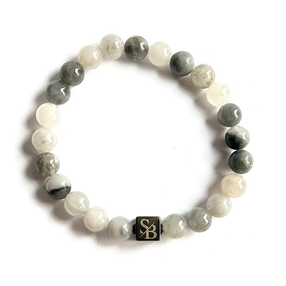 Gray Crystal Stones (8mm)