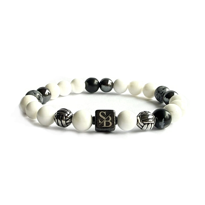 Apollo | Silver+ Stones (8mm)