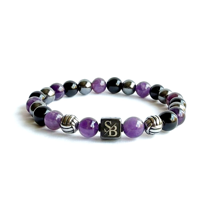Athena | Silver+ Stones (8mm)
