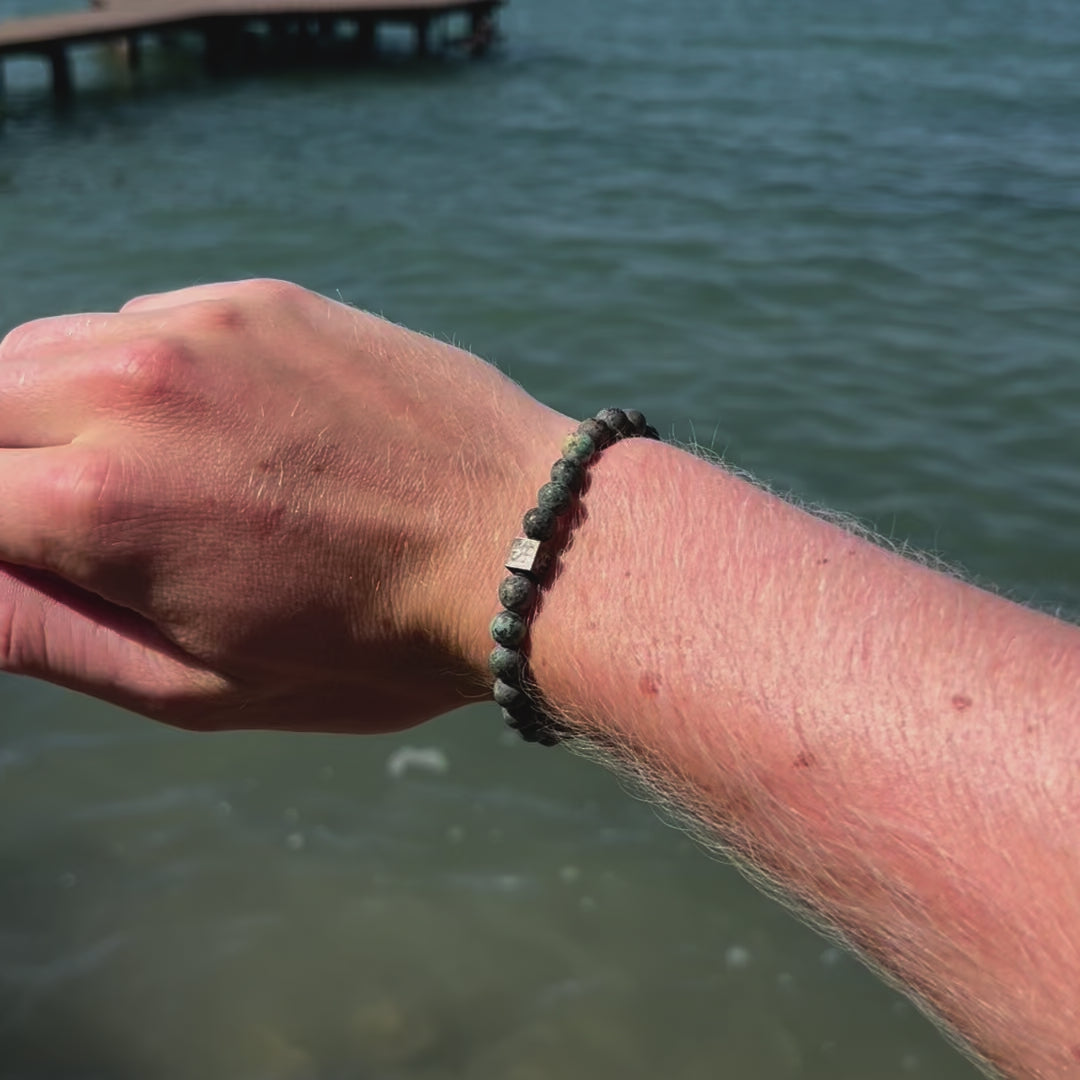 Load video: African Turquoise Stones (6mm)