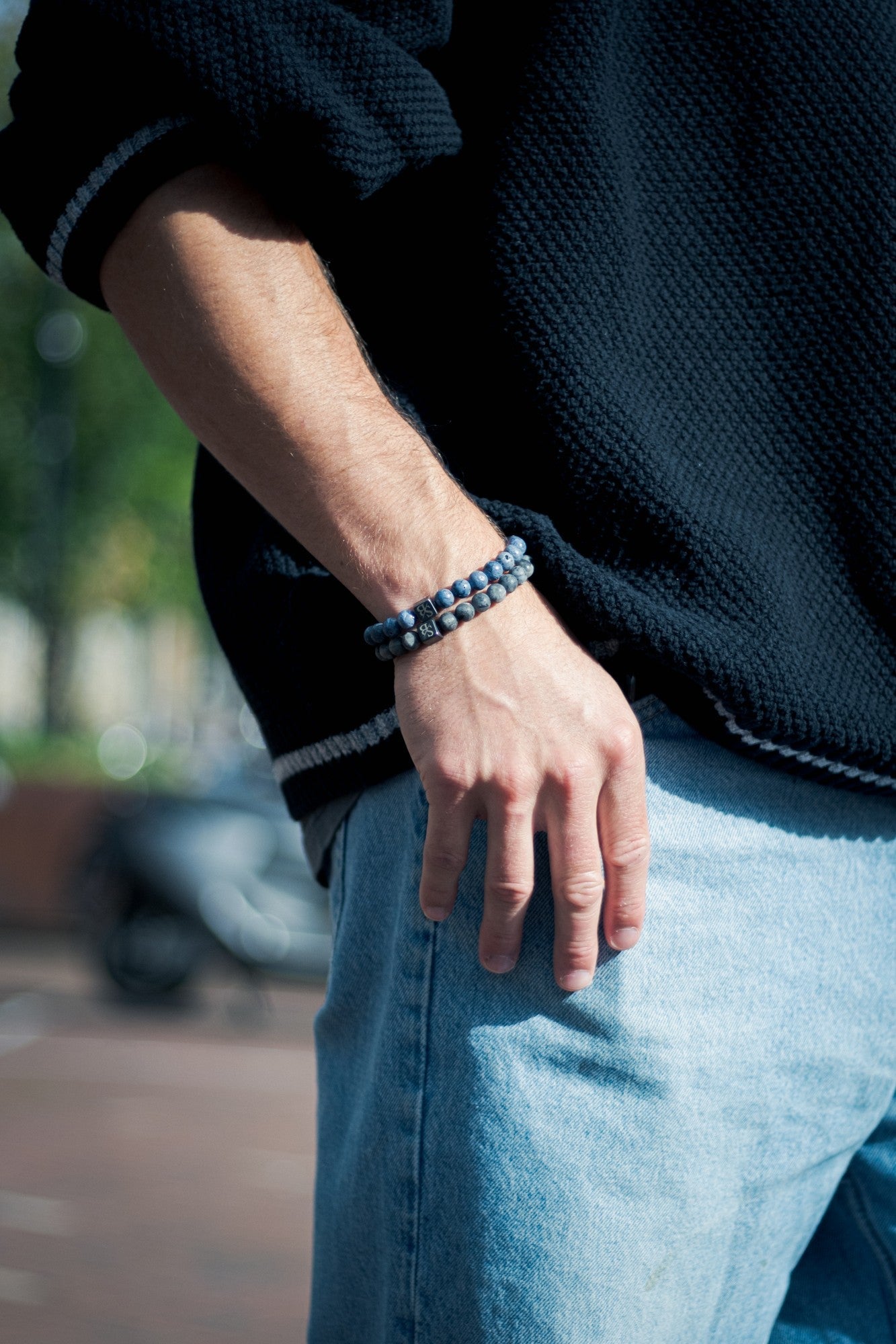 Larvikiet Armband: De Noorse Steen Met Stille Schiller-Glans