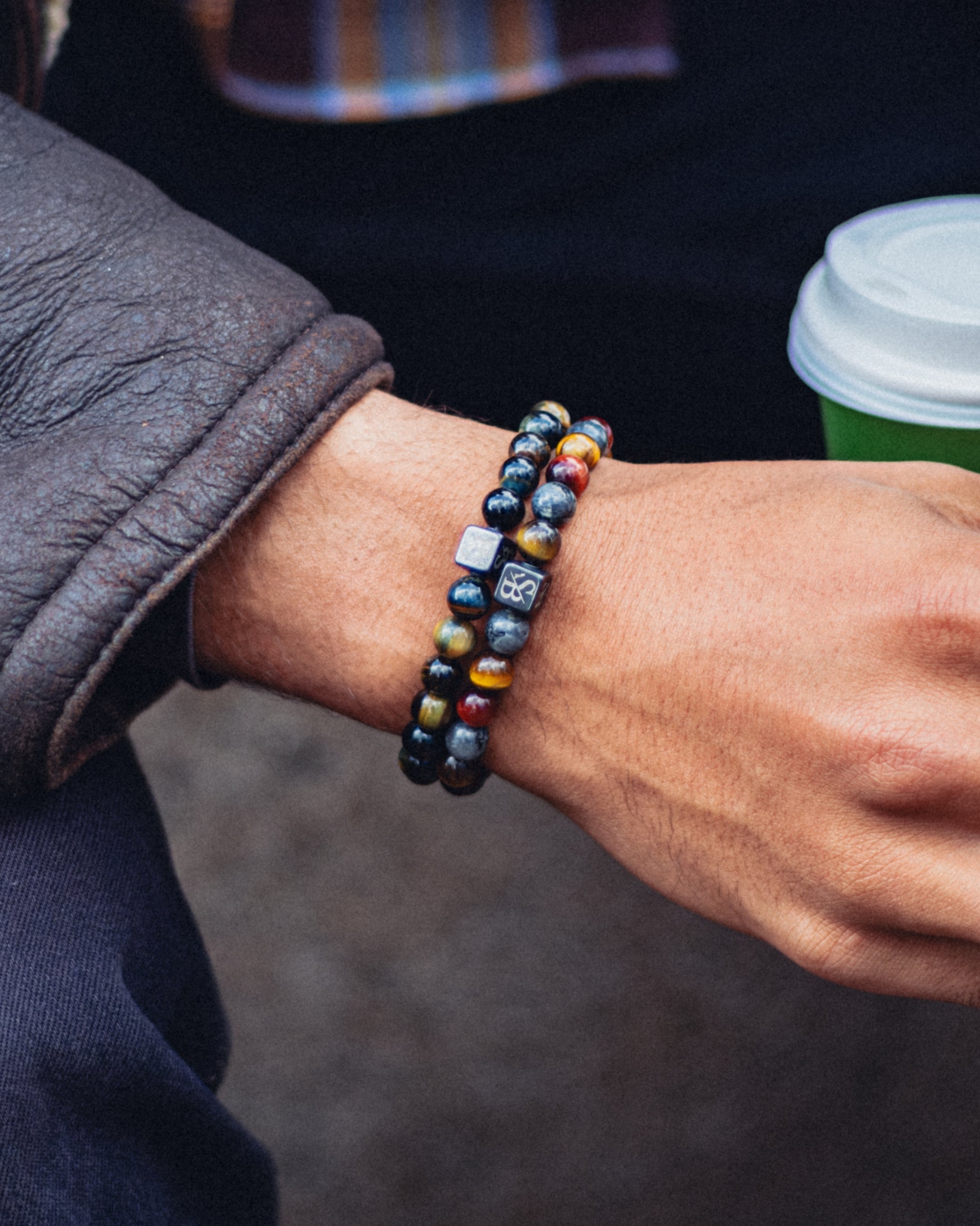 Stoney Bracelets Originals Collectie 8mm Natuursteen Armbanden