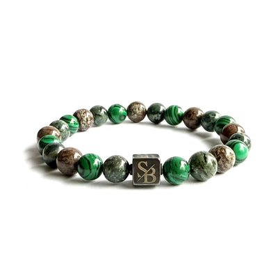 Scandinavian | Mixed Stones (8mm) - Stoney Bracelets | Handgemaakte Natuursteen Armband