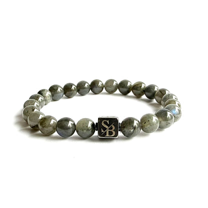Black Labradorite Stones (8mm)
