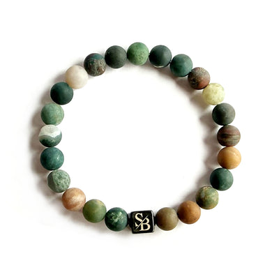 Indian Agates Stones (8mm)