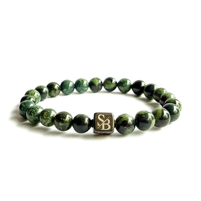 Kambaba Jasper Stones (8mm) - Stoney Bracelets | Handgemaakte Natuursteen Armband