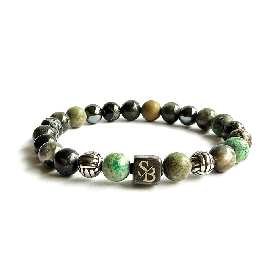 Hera | Silver+ Stones (8mm)