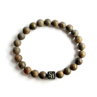 Matte Bronzite Stones (8mm)