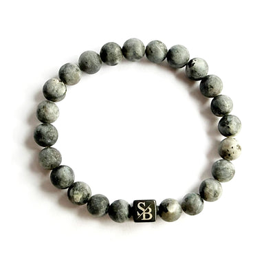 Matte Moon Stones (8mm) - Detail | Stoney Bracelets