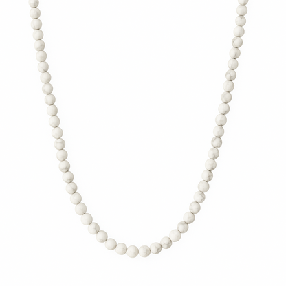 Ivory Veins Necklace (6mm)