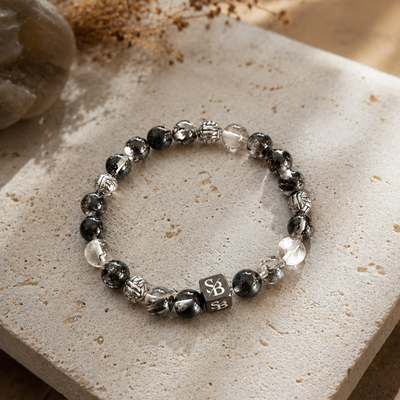 Hades | Silver+ Stones (8mm)