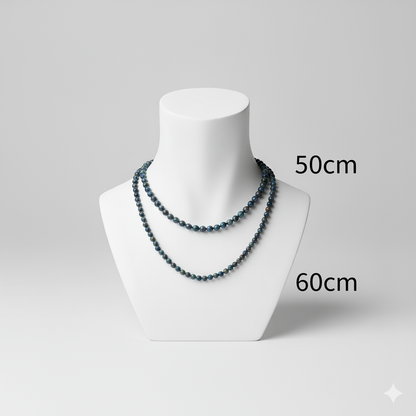 Matte Obsidian Necklace (6mm)