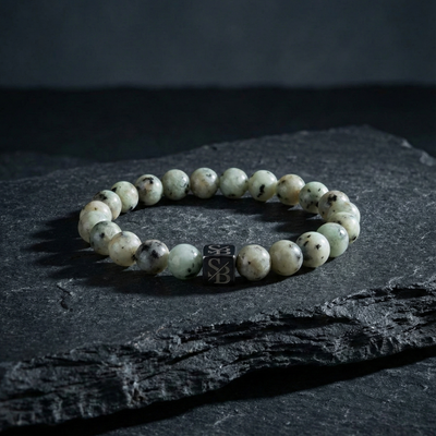 Kiwi Agate Stones (8mm)