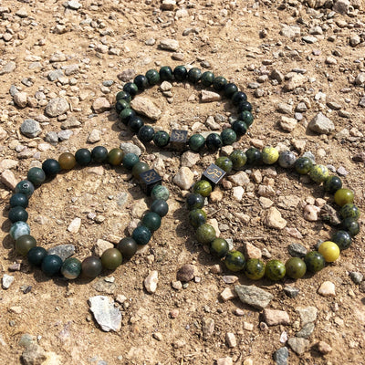 Triple Green Set (8mm)