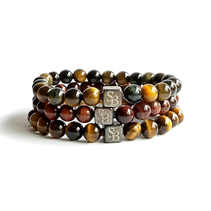 Threefold-Tiger Set (8mm)