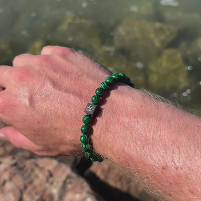 Malachite Green Stones (8mm)