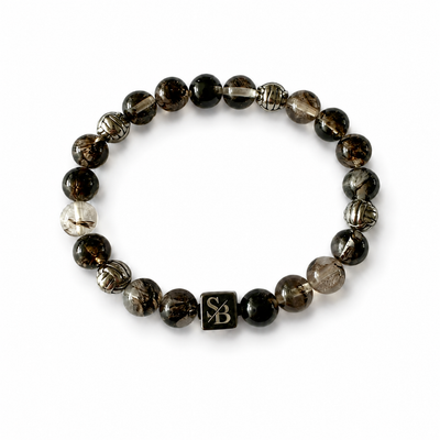 Silver Edit Storm armband