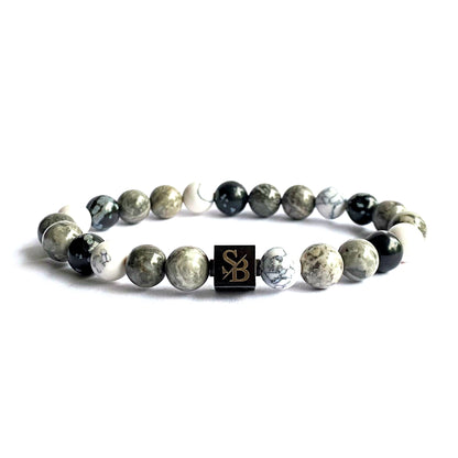 Stoney Bracelets Heren Armband Natural Mixed Stones