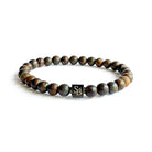 Matte Bronzite Stones 6mm Premium Collectie