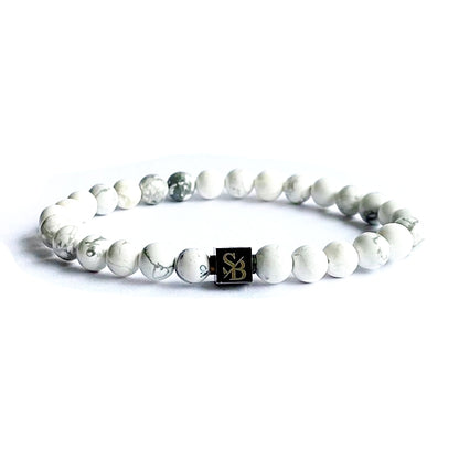 Stoney Bracelets Dames Armband Marble Stones 6mm