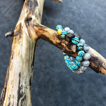 Stoney Bracelets Heren Armband Jupiter Mixed Stones