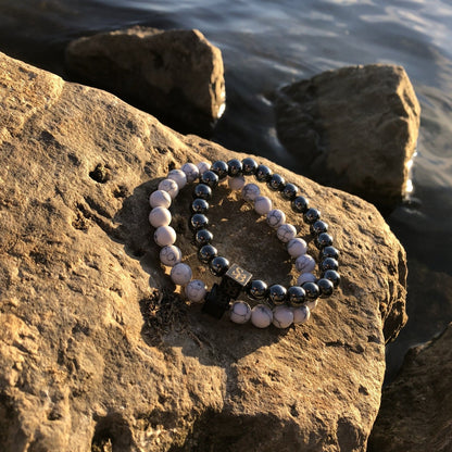 Stoney Bracelets Heren Armband Marble Stones