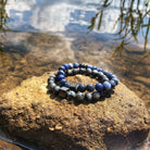 Stoney Bracelets Heren Armband Lapis Lazuli Set